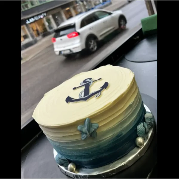 Maritime Anker-Torte